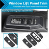 Toyota Prado LC250 4 x Window Lift Panel Trim ABS Carbon Fiber (2024-2025)