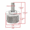 Car Fender Rear 1/2 Full Thread 1/4-20 Aftermarket