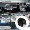 Car Motorcycle Boat M14x1.25 Engine Oil Drain Plug with Gasket Black