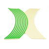 Suzuki GSXR 600 / 750 / 1000 Reflective Rim Stripes Wheel Decals (2001-2023)