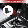 Honda HR-V 2023-2024 Black Blue Faux Leather Gear Shift Knob Cover