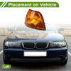 BMW 3 Series Left Corner Signal Light Cover 1Pc (1992-1998)