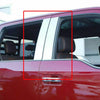Ford F150 4 x Silver Window B Pillar Strip Door Trim (2015-2021)