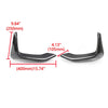 BMW F80 M3 F82 F83 M4 Carbon Black Bumper Splitter Lip Spoiler Kit (2020)