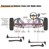 Hyundai Elantra 4 Pcs Front Sway Bar Link Outer Tie Rods (2013-2016)
