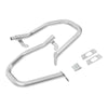 Harley Touring Engine Guard Chopped Black/Chrome Crash Bar (2014-2024)