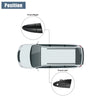 Honda Carbon Fiber Pattern Door Handle