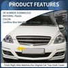 Mercedes-Benz A-Class (2005-2012) - Landline Blue Front Bumper Tow Cover