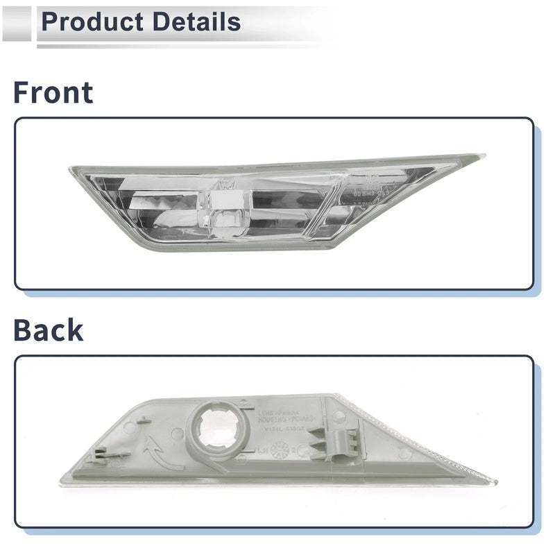 Honda Civic (2016-2021) - 1 x Clear Lens Left Side Marker Light Cover