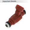 Nissan Sentra 1.8 (2000-2002) 1 Pc Wine Red Fuel Injector
