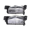 Mazda 3 2 x License Plate Light Bumper Lamp Cover (2009–2013)
