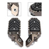 BMW R1200GS R1250GS Wide Foot Pegs Pedals Rest Brown (2013-2023)