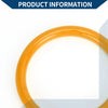 Bike - Orange Portable Anti-Theft Bicycle Lock Mini Ring Cable 46cm
