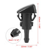 Subaru Impreza Windshield Wiper Washer Nozzles (2008-2012)