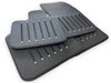 Rolls Royce Black Badge Phantom Black Leather Floor Mats (2003-2016)