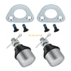 Polaris Ranger 400 425 500 570 700 800 ETX 2 Pack Ball Joint & Bracket Kit