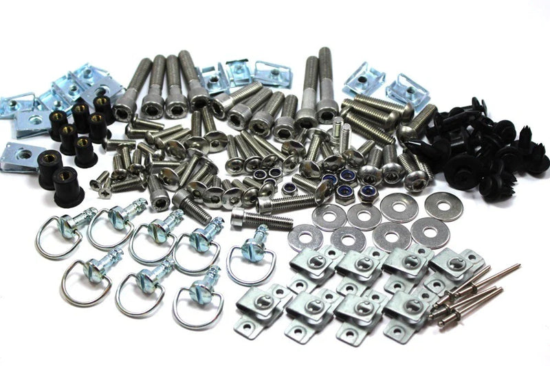 Motorcycle Fairing 158 x DZUS Fasteners
