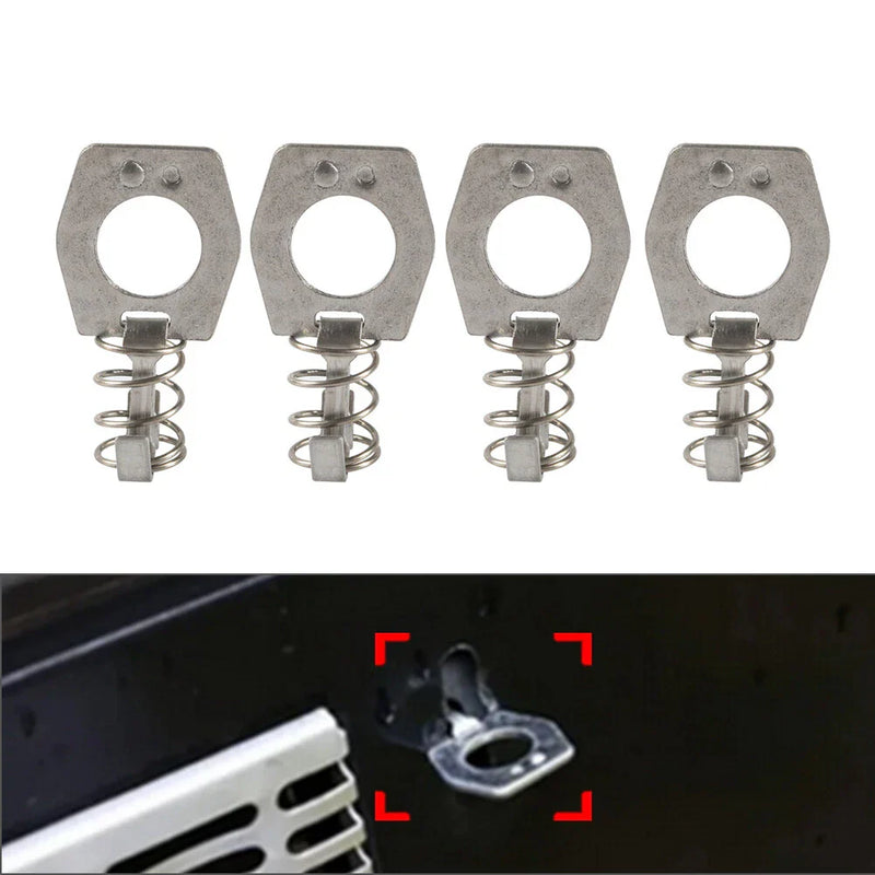 RV Trailer Camper Door Latch Lock Fastener & Water Heater Cover