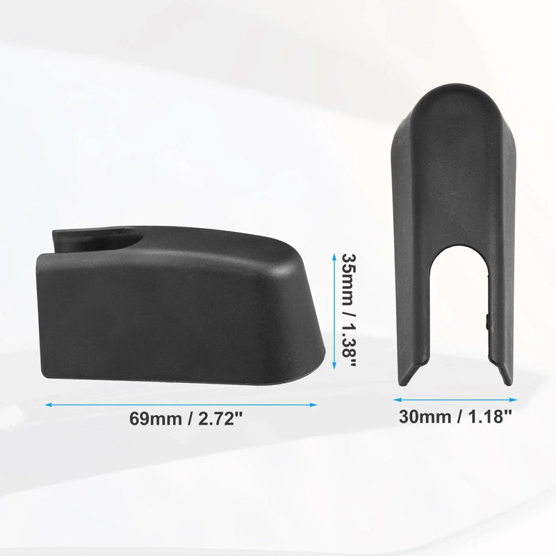 BMW X3 Rear Windshield Wiper Arm Nut Cap Black (2018-2024)
