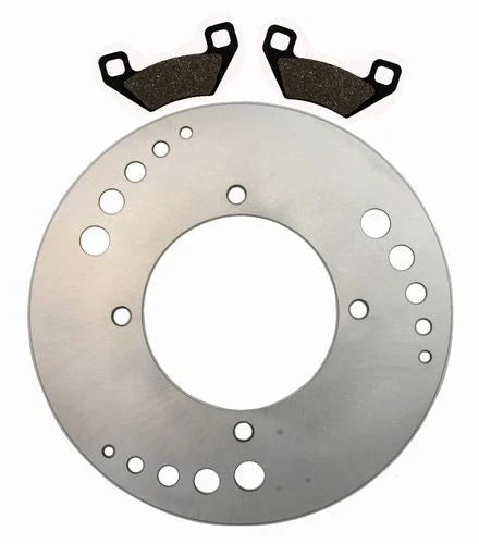 Polaris Hawkeye 300 2 x Front Disc Rotor & Semi-Metallic Pads (2006–2009)