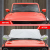 Ford Bronco 4 Door Half Car Body Sun Shade Waterproof Cover (2021-2022)