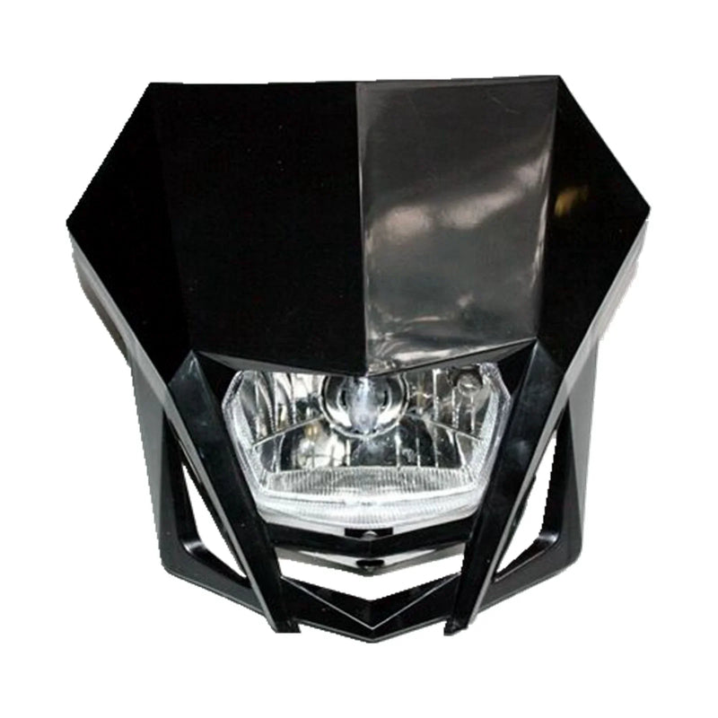 Honda Dirt Bike BLK Universal MX Headlight (PIT TRAIL MOTORCROSS)