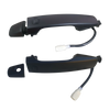 Toyota Landcruiser 2007-2021 Black Front LH+RH Outer Door Handle Set 2