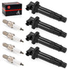 Yamaha YZF-R6 / R6S 4x Ignition Coils (1999-2002)