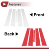 Nissan March (2010-2015) Silver Tone Left Right Door Pillar Window Trim