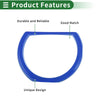 Dodge Challenger 4 x Car Headlight Trim Bezel ABS Blue (2015-2024)