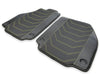 Ferrari 458 Spider | AutoWin | Yellow Stitching Black Leather Car Mats