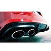 Mercedes W204 C63 AMG Gloss Black Rear Bumper Diffuser (2007-2011)