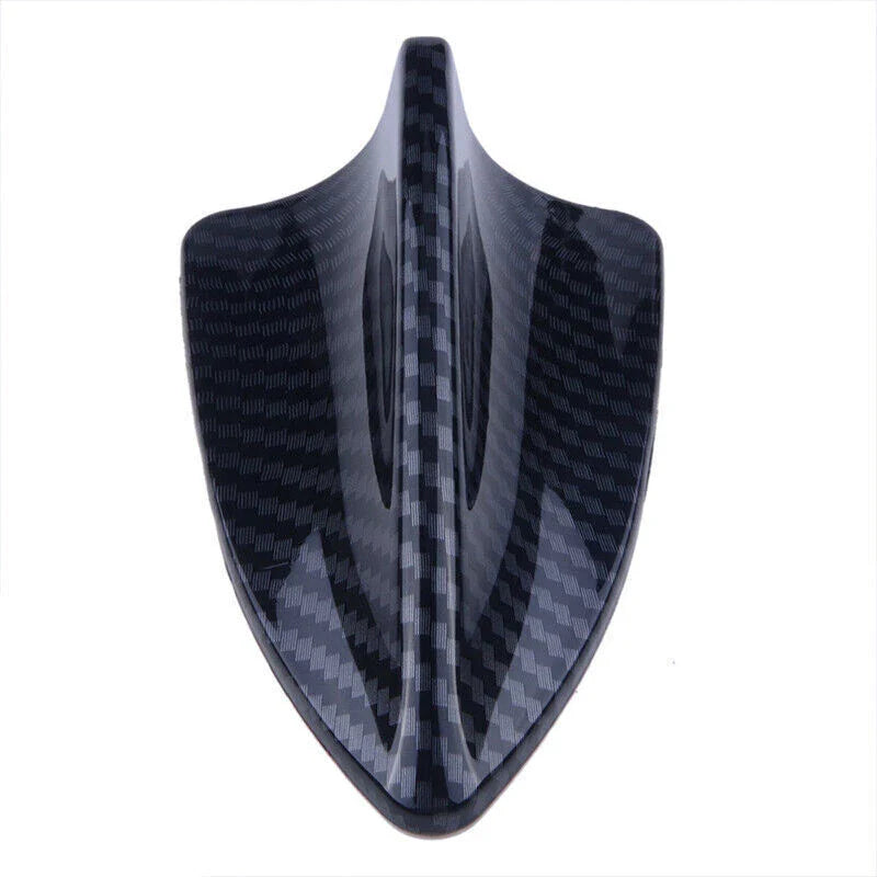 Car Radio FM / AM Decor Universal Carbon Fiber Shark Fin Antenna Cover