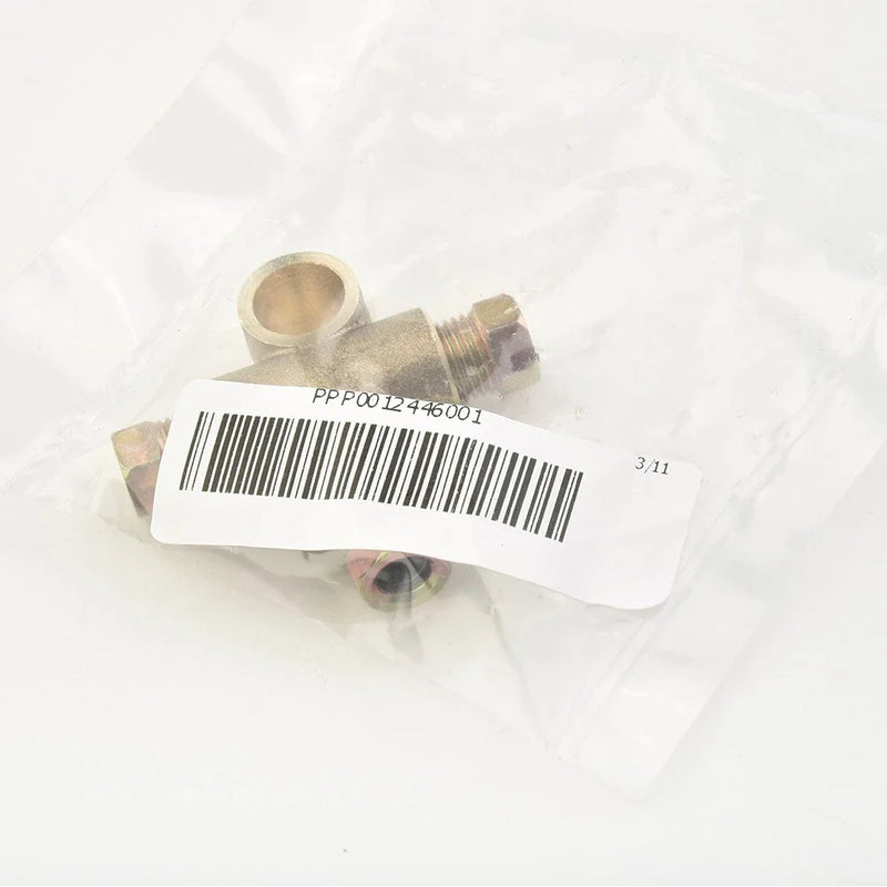 Metric M10-3 / 16 Pipe 10mm 3 Way Brake T Piece Tee / 3 Nuts /