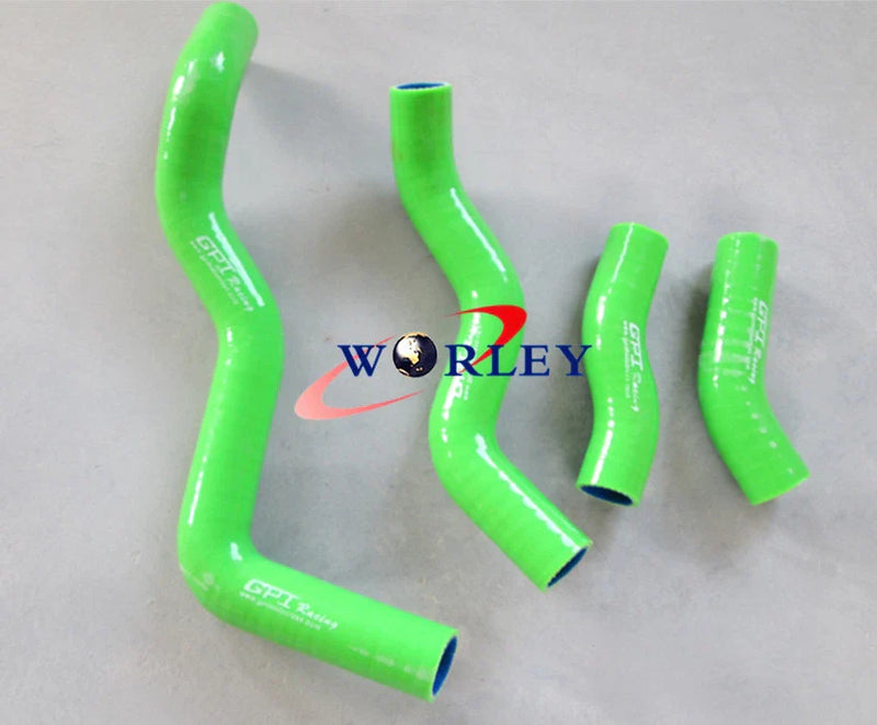 Kawasaki KLX250 KLX250S BLACK Radiator Coolant Silicone Hose (1993-2014)