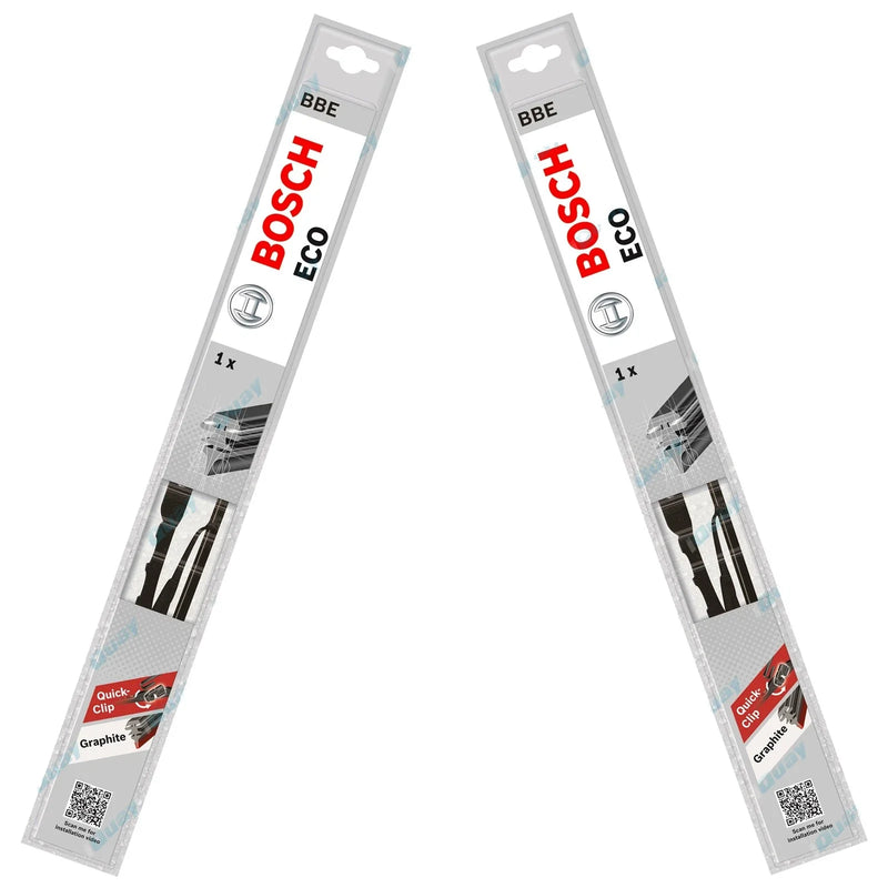 Nissan Skyline R31 3.0L 2.0L 1986~1990 Front Pair Bosch Eco Wiper Blades Set
