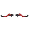 BMW S1000RR S1000R Red CNC Extendable Brake Clutch Levers (2015-2019)
