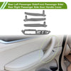 BMW X5 E70 Gray Door Panel Handle Pull Trim Cover (2007-2013)