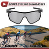 Motorcycle Riding Goggles Silver Tone Lens Black Frame