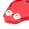 BMW F800GS (2008-2014) - Red Kickstand Side Stand Plate Pad