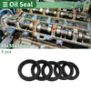 Oil Seal 40x55x10mm Seal Ring NBR Rubber Black