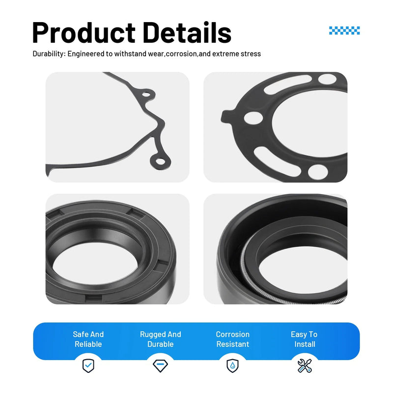 Honda CR80RB Engine Gasket Top Bottom End Gaskets Seals Kit (1996–2002)