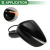 MAZDA CX-5 2015-2016 Manual Folding Black Left Side Door Mirror