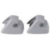 Buick Verano, Chevrolet Cruze, Sonic Gray Sun Visor Hook Clips (2012-2017)