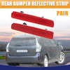 Toyota Prius 2 x Rear Bumper Reflector Side Marker (2014–2019)