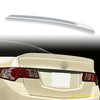 Honda TSX CU2 Silver Boot Lip Spoiler (2009-2014)