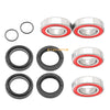 Yamaha Kodiak 400 450 YFM400F YFM450 Front & Rear / Wheel Bearings Seals /