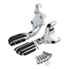 Harley Sportster 883 1200 Chrome Passenger Footpeg Mount Bracket (14-22)