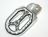KTM 65SX Motorcycle CNC Silver Stainless Footpeg Pegs