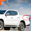 Mitsubishi Triton Ute Diff Lock 4x4 Side Cabin Rear Bed Sticker Decal (2009-2023)